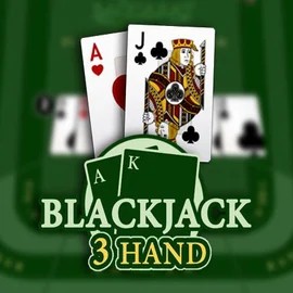 Blackjack 3H (Habanero) logo by Habanero at ShakeBet Casino